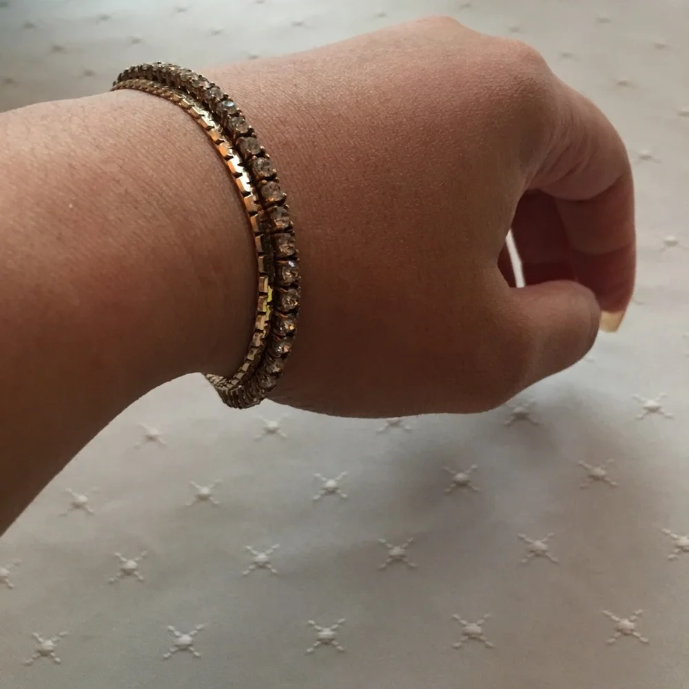 Vintage 14k Gold Tennis Bracelet